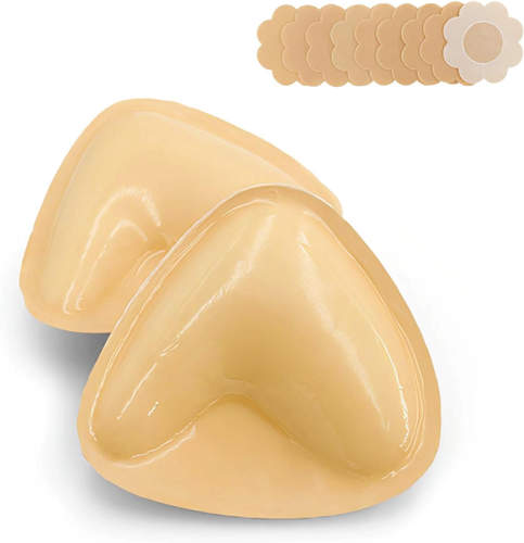 Double-Sided Adhesive Bra Push up Pads Bikini Padding Inserts - Picture 8 of 12