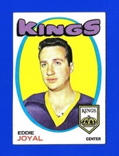 1971-72 Topps HOCKEY #23 EDDIE JOYAL EX+/EXMINT LOS ANGELES KINGS (SB4)