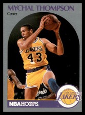1990 Hoops Mychal Thompson #160 Los Angeles Lakers