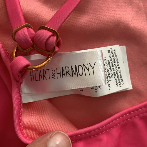 Heart & Harmony Girls Palm Leaf One Piece Swimsuit - Picture 6 of 8