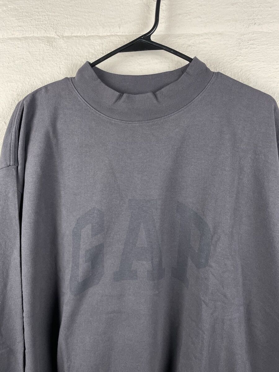 Yeezy Gap Balenciaga Long Sleeve Size Medium Black Dove Yeezy Gap Balenciaga Long Sleeve Size Medium Black Dove