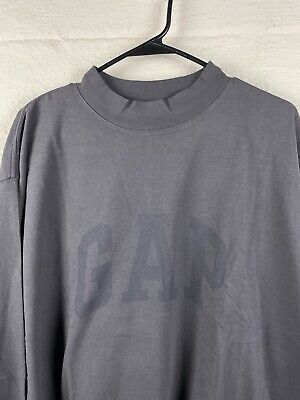 Yeezy Gap Balenciaga Long Sleeve Size Medium Black Dove Yeezy Gap Balenciaga Long Sleeve Size Medium Black Dove