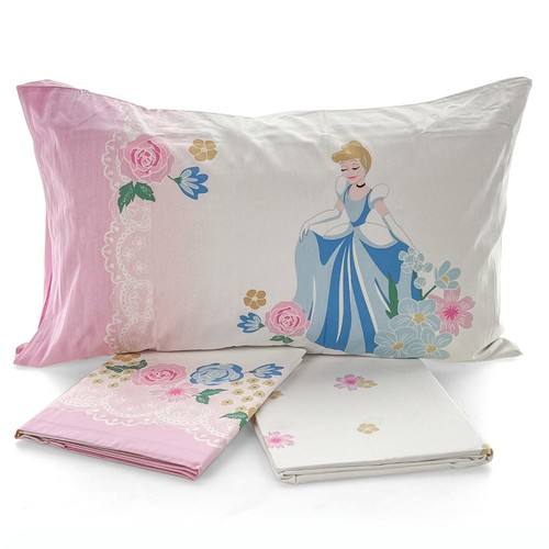 Lenzuola Caleffi Princess Romantic singolo piazza e mezza completo letto cotone - Picture 4 of 8