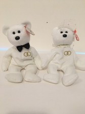 Ty Beanie Babies Wedding Mr and Mrs    Bears