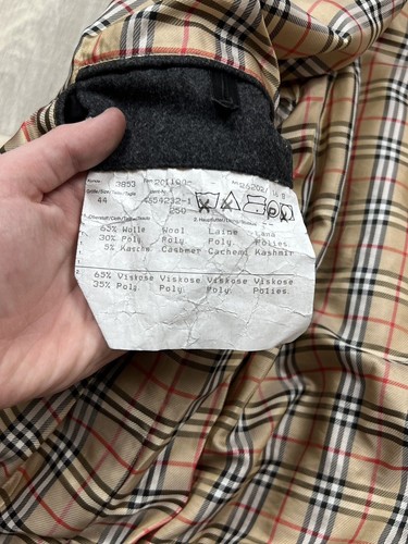Burberry Wollsteppjacke Damen Größe 44 in (Y0287) - Bild 9 von 12
