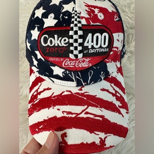 Coke Zero at Daytona International Speedway NASCAR neu mit Etikett Netzmütze 2015 - Bild 2 von 8