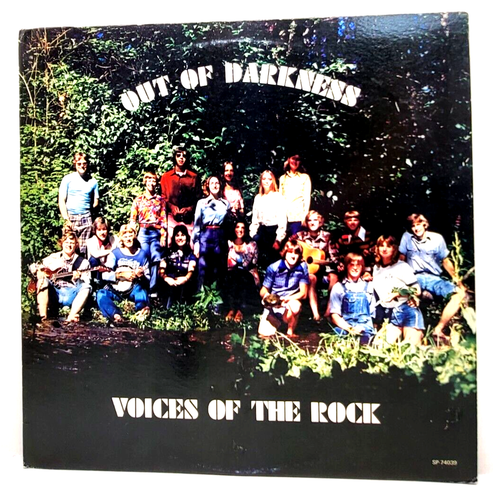 Voices of The Rock Out of Darkness LP Vinyl Record Christian Gospel Album (P10) - Picture 2 of 5