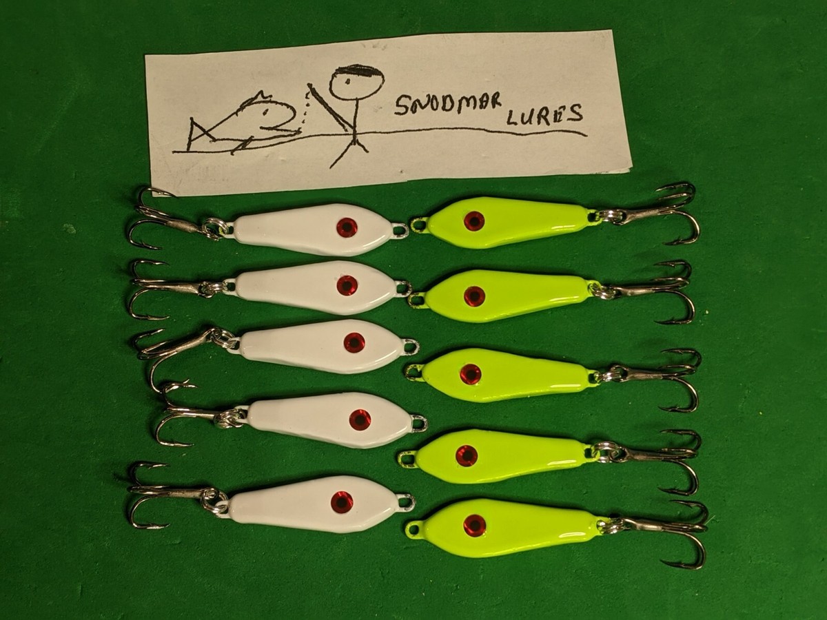 Heron Lucciola Paletta Oro Cucchiaino Pesca Spinning - Foto 8