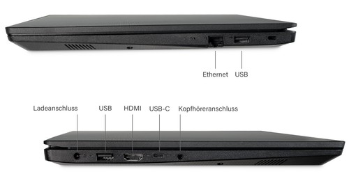Portátil Lenovo WIN11 PRO 15.6" pulgadas 2 x 2.80GHz Intel® 16GB DDR4 RAM 512... - Imagen 6 de 7