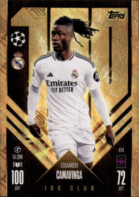 TOPPS サッカーカード MUSEUM COLLECTION MEANINGFUL MATERIAL EDUARDO CAMAVINGA STADE RENNAIS 17/75 #MMR-EC 送料無料 中古 IT1 Eduardo Camavinga 2022 Topps Chrome UEFA Club Competitions