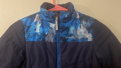 zeroxposur jacket navy boys size small 6/7  - Picture 2 of 8