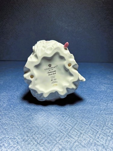 COALPORT/WEDWOOD & SONS SENTIMENTS GOOD LUCK POLKA DOT PINK FIGURINE BY J. GLYNN - Picture 7 of 7