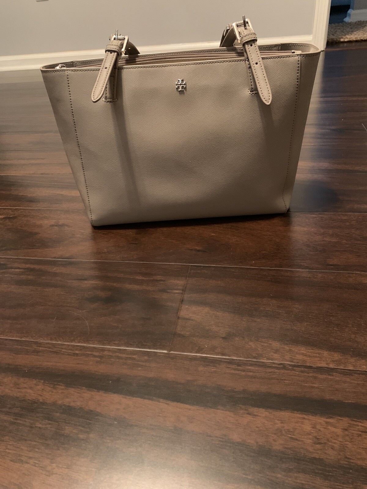 tory burch robinson tote bluewood