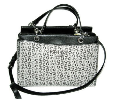 Cartera Guess Fincher Satchel Black Calidad Cartera Guess Fincher Satchel Black Calidad