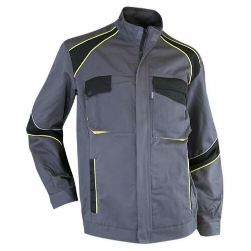 LMA Jacket Grey Black Yellow Quality Coat 2057 SEMIS Size 6 Brand New  - Picture 1 of 2