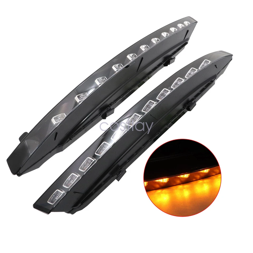 Indicador de señal de giro del parachoques delantero izquierdo y derecho para AUDI Q7 2010-2015 Foto 2 de 4