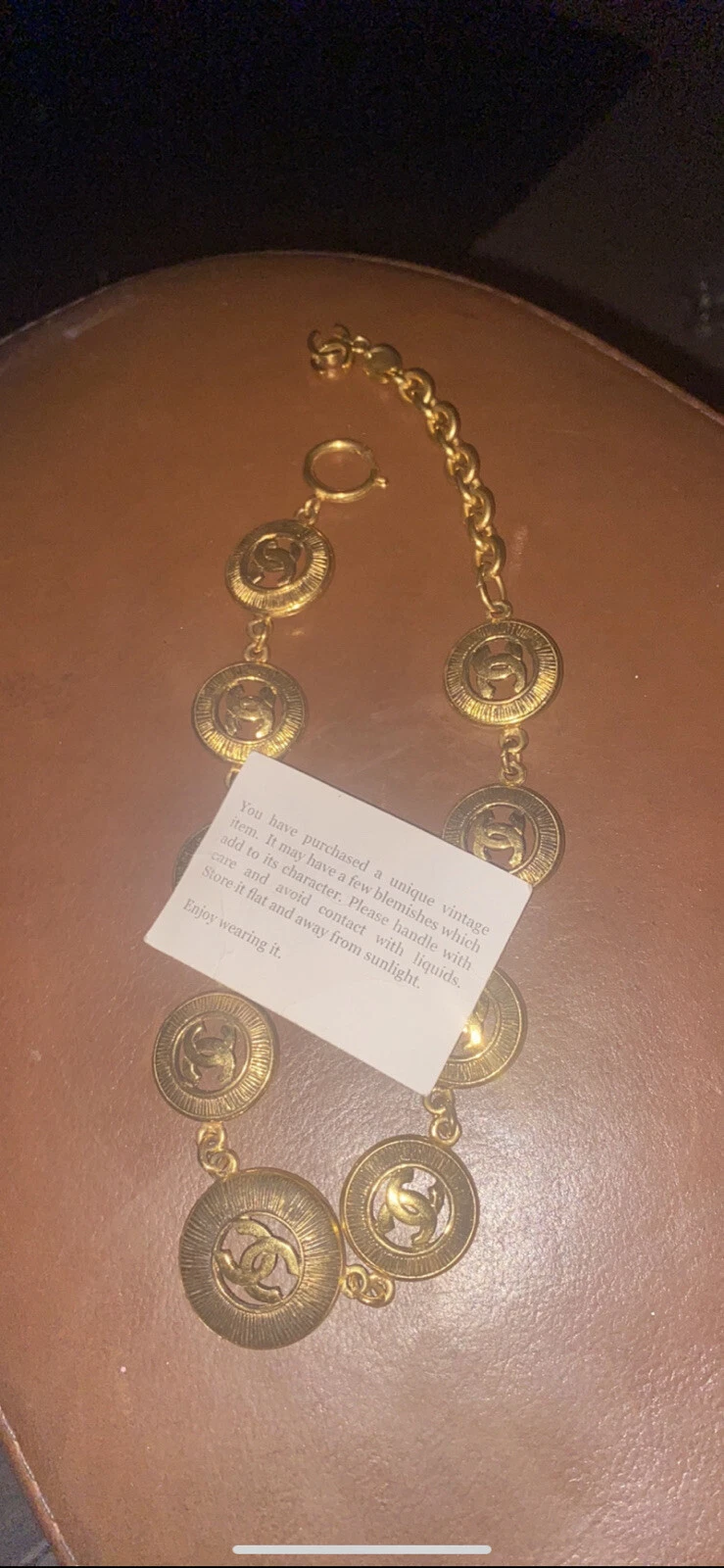 autentica collana chanel