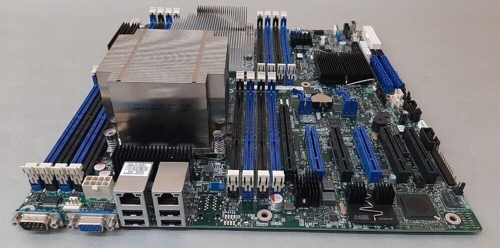Intel S2600CP Socket R C602 Chipset E-ATX Server Board w/ 2 Intel S2600CP Socket R C602 Chipset E-ATX Server Board w/ 2