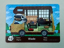 Nintendo Animal Crossing Amiibo Card - 12 Wade Penguin Welcome Amiibo Series 