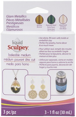 Sculpey Liquid Medium Glam Metal