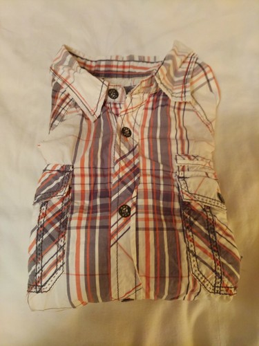 BKE Mens Button Up Pliad. XL Slim Fit. - Picture 7 of 7