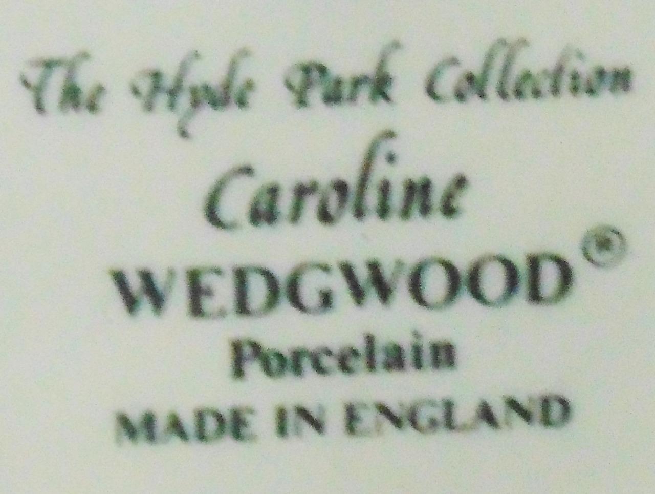 WEDGWOOD FIGURINE CAROLINE THE HYDE PARK COLLECTION eBay