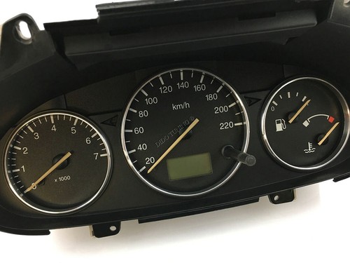 Per Ford Escort 1999-2002 Anelli Alluminio Strumenti Strumentazione 3 pezzi - Imagen 9 de 9