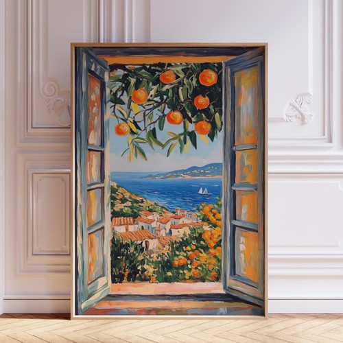 Coastal Beach Summer  Wall Art Print - Picture 1 of 6