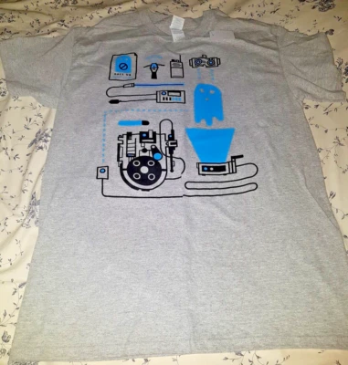 superbe tee shirt neuf avec étiquette T M gris call us minion - Photo 1/2