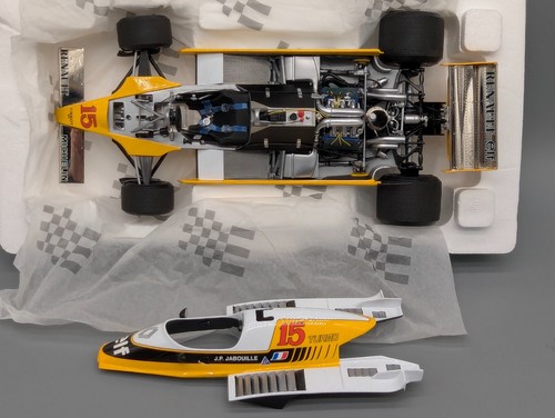 Modellini auto 1:18 Exoto Renault RE 20 Turbo #15 Jabouille in confezione originale - Foto 7 di 12