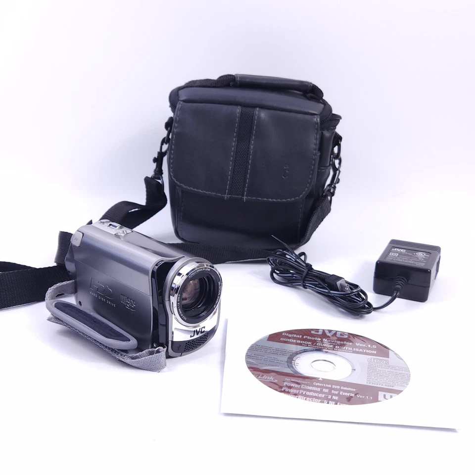 JVC Everio GZ-MG130U Flash Media Camcorder No Charger/Battery GREAT SHAPE  - Image 4 of 4