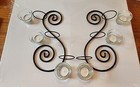 Decorative Wall Tea Light Holder - with Tea Lights 12"x7" Set Of 2 💫