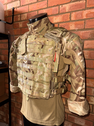 VIRTUS STV Body Armour Vest - All Sizes - British Army Multicam MTP - Picture 3 of 4