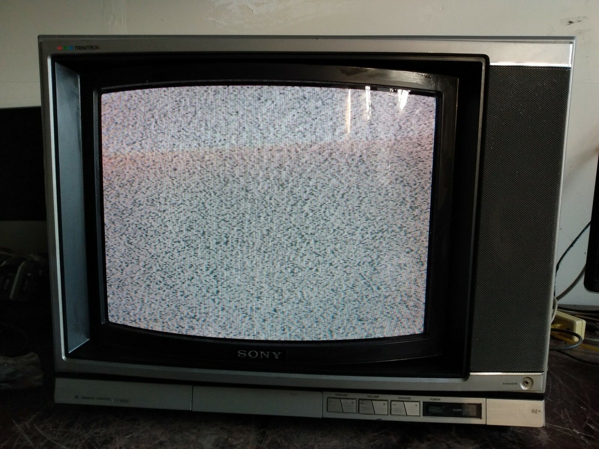 VINTAGE SONY TRINITRON GAMING COLR TELEVISION KV-1971R