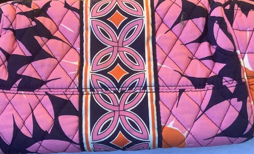 NWT~ Vera Bradley Loves Me Side-By-Side XL Tote Bag Purse 12X16X6 - Picture 4 of 12