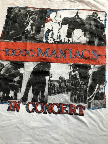 10 000 Maniacs Blind Man'S Zoo Vintage Band T Rare