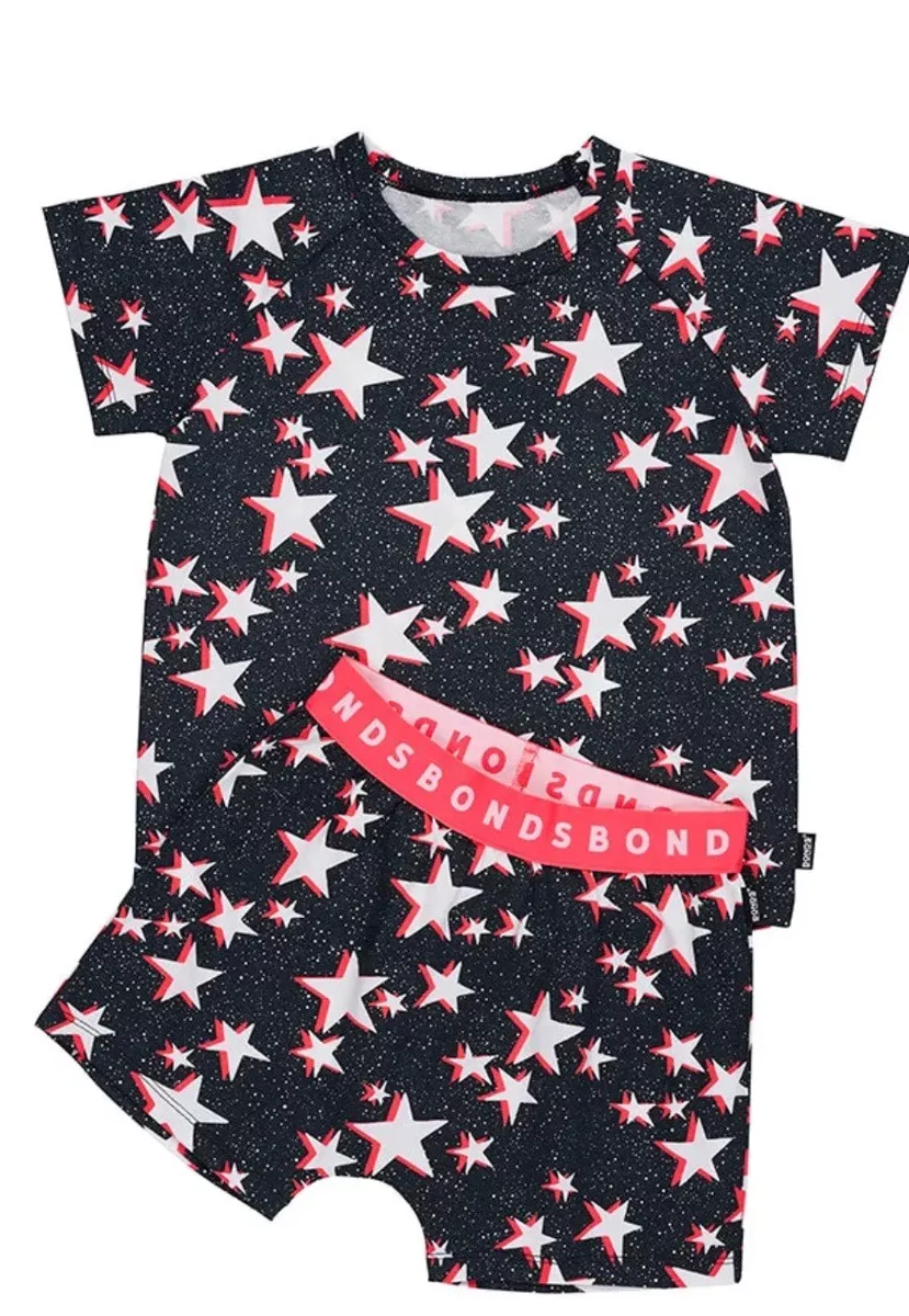 NEW Bonds Christmas Stars PJs Including Bag. Size 8 eBay