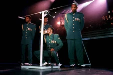 Ricky Bell Ronnie DeVoe Ralph Tresvant Johnny Gill and Michael Bi- 1988 Photo 8