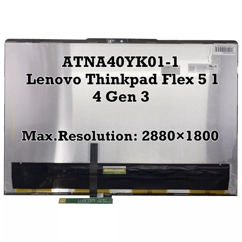 ATNA40YK01-1 OLED Assembly Screen Digitizer For Lenovo Thinkpad Flex 5 14 Gen 3 - Bild 2 von 2