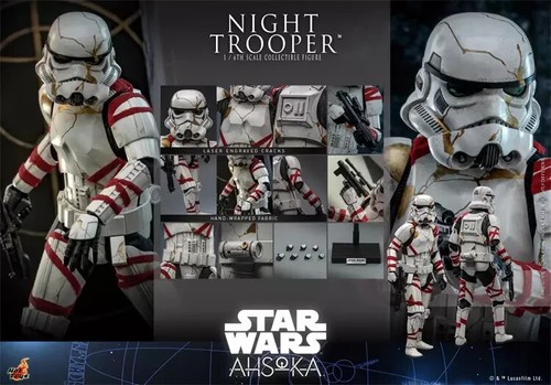 Neu auf Lager Hot Toys TMS121 Star Wars Ahsoka Night Trooper 1/6 Actionfigur - Bild 3 von 10