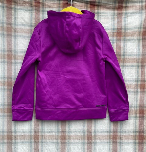 Under Armour Loose Size 6X Girl’s Purple long sleeve Hoodie - Picture 2 of 2
