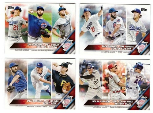 2016 Topps ~ CHICAGO CUBS 45 Card Team Set Series 1 & 2 w/Update 2016 WS Champs! - Picture 3 of 8