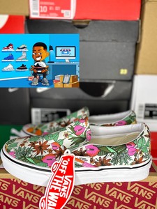 vans floral feminino