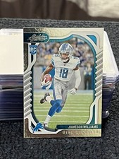 2022 Jameson Williams Absolute Rookie Card # 108 Detroit Lions Football Card 1I