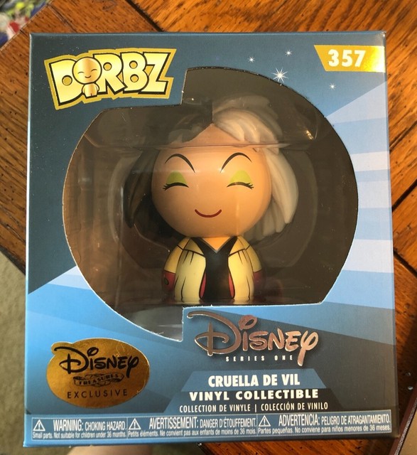 Funko Dorbz Vinyl #357 Cruella De Vil - Disney Treasures Exclusive Free Ship! | eBay