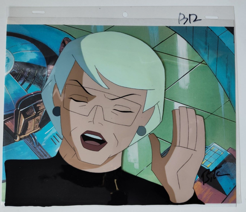 1999 BATMAN BEYOND PRODUZIONE DIPINTA A MANO ANIMAZIONE CEL FIRMATO BRUCE TIMM - Foto 4 di 6
