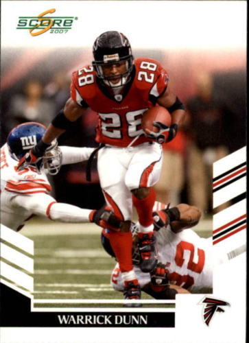 2007 Score Atlanta Falcons SET SQUADRA ferri Dunn Hall Norwood Brooking Horn 14 - Foto 1 di 1