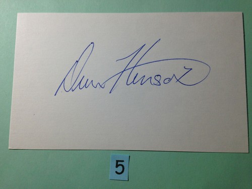 3x5 Autographed Index Cards - MLB Players/Coaches - You Pick - Picture 94 of 253