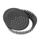 Fluted Tart Oven Perforated Tray Quiche Baking Orifice Plate
