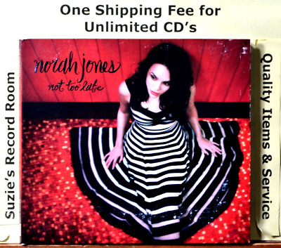 CD Norah Jones Not Too Late EX NICE COPY Pop Jazz Vocal -Check COUPONS!